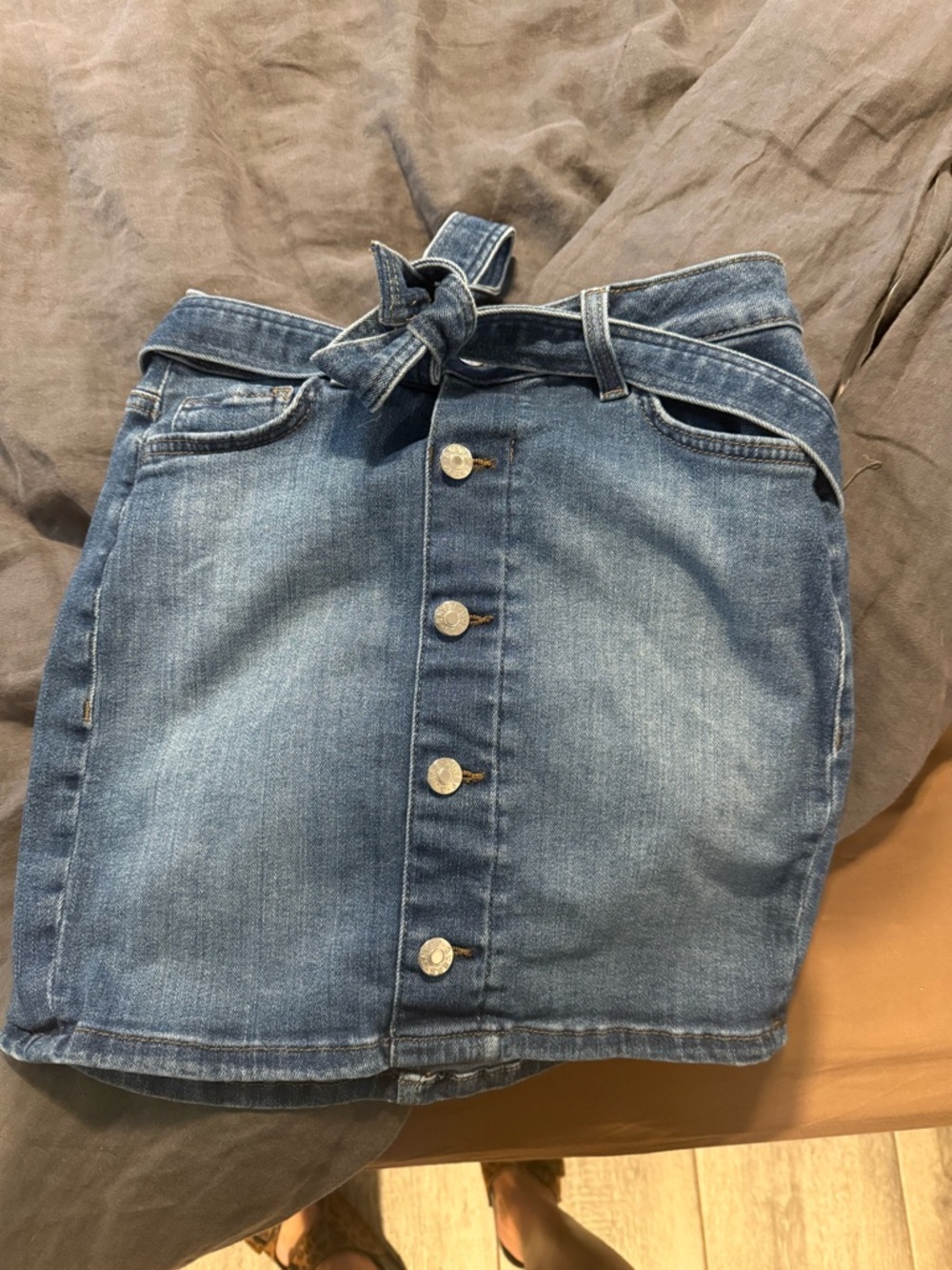 Guess denim mini skirt